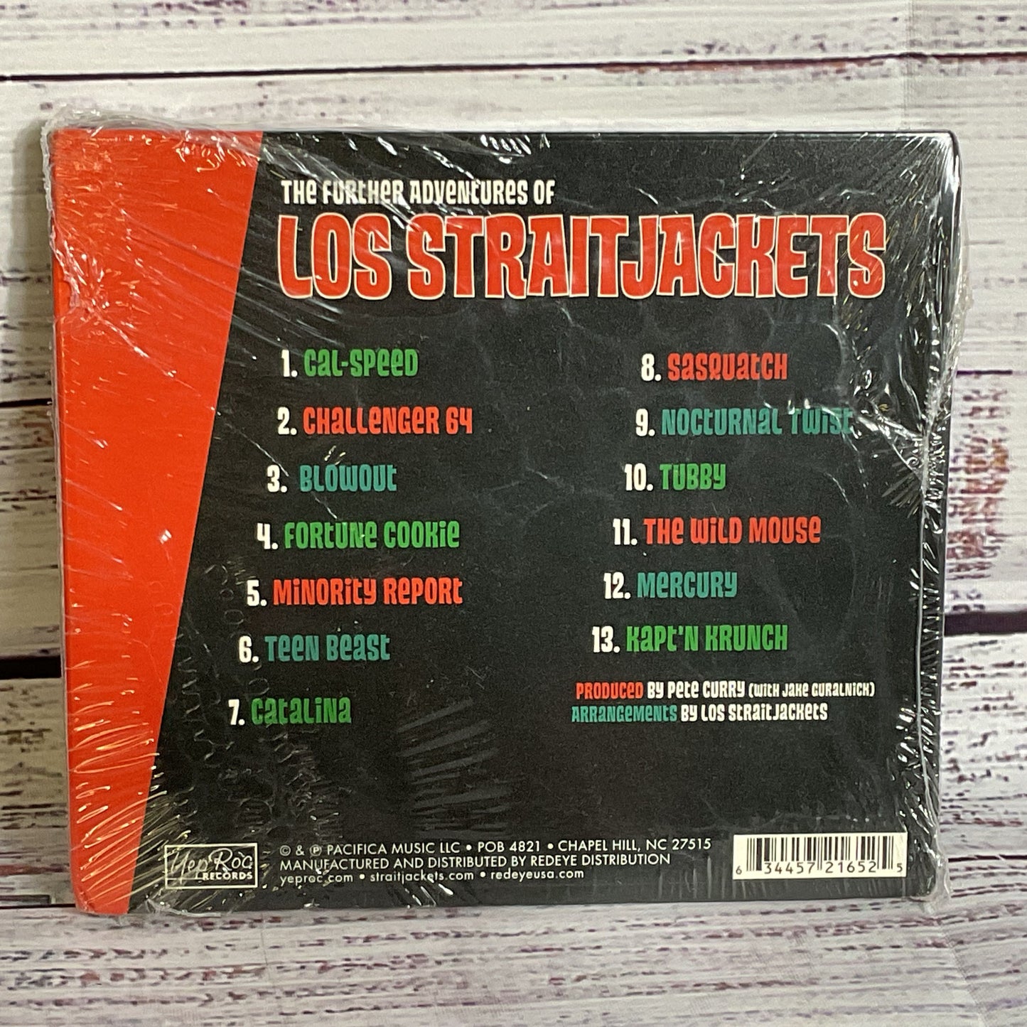 NEW SEALED LOS STRAITJACKETS - The Further Adventures Of Los Straitjacket