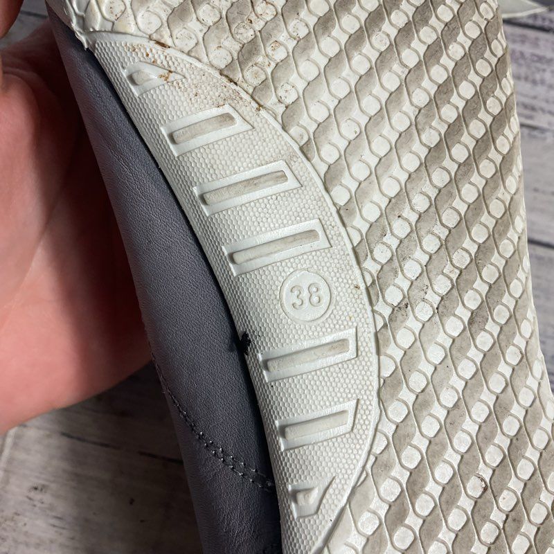 Gelato Tessa 2 Grey Leather Slip-On Sneaker Casual Shoe Women 7.5 US