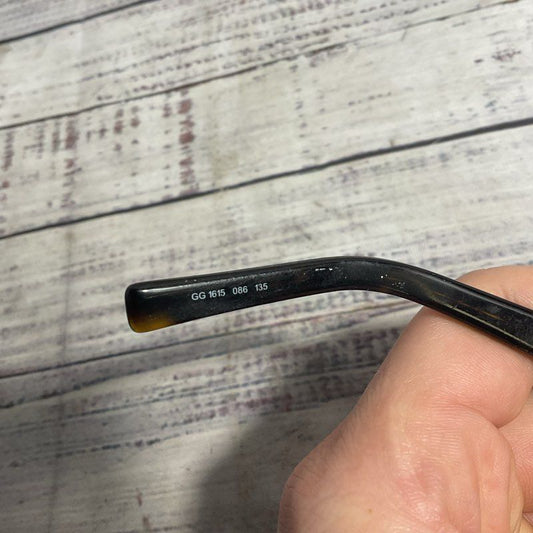 Gucci GG1615 Tortoise Eyeglasses Size 15-54-135 *FRAMES ONLY*