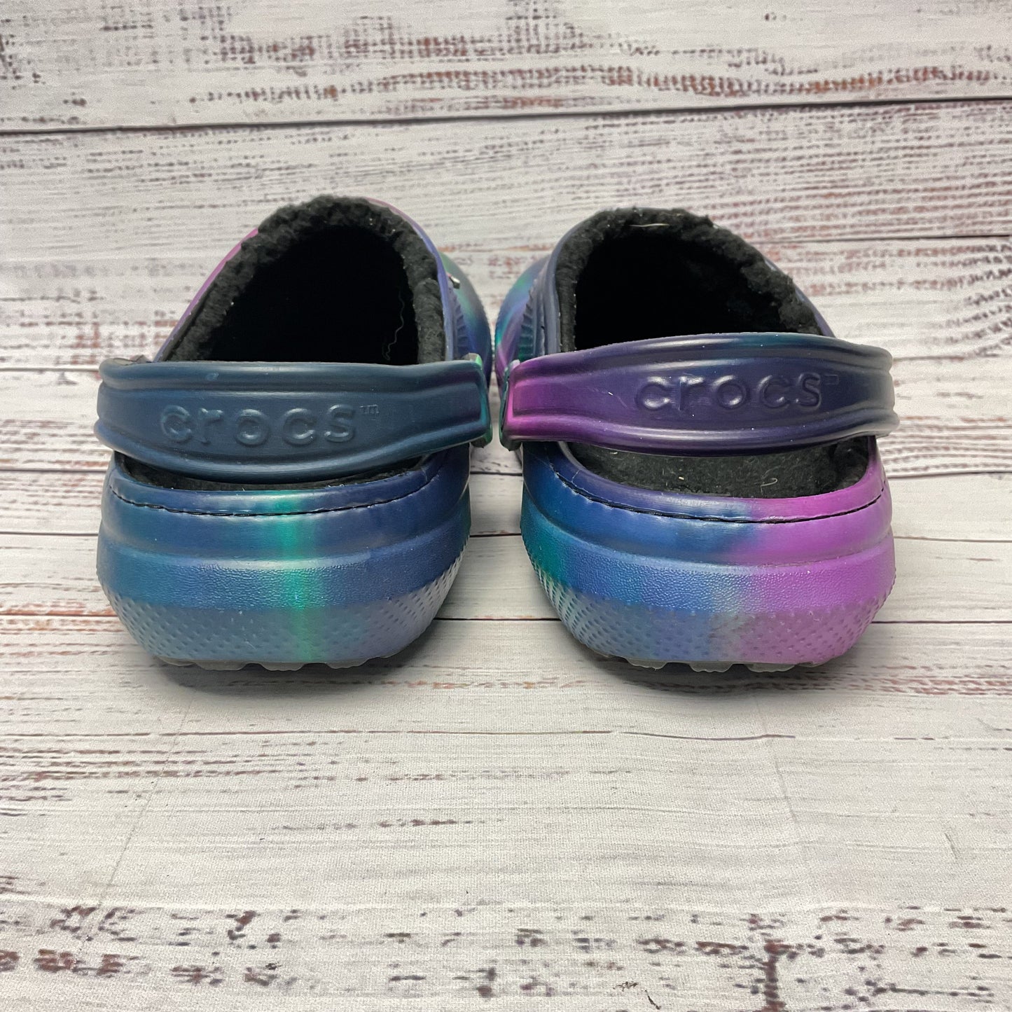 Crocs Galaxy Multi Colored Lined Shoe Slip On Unisex Adults 6M 8W