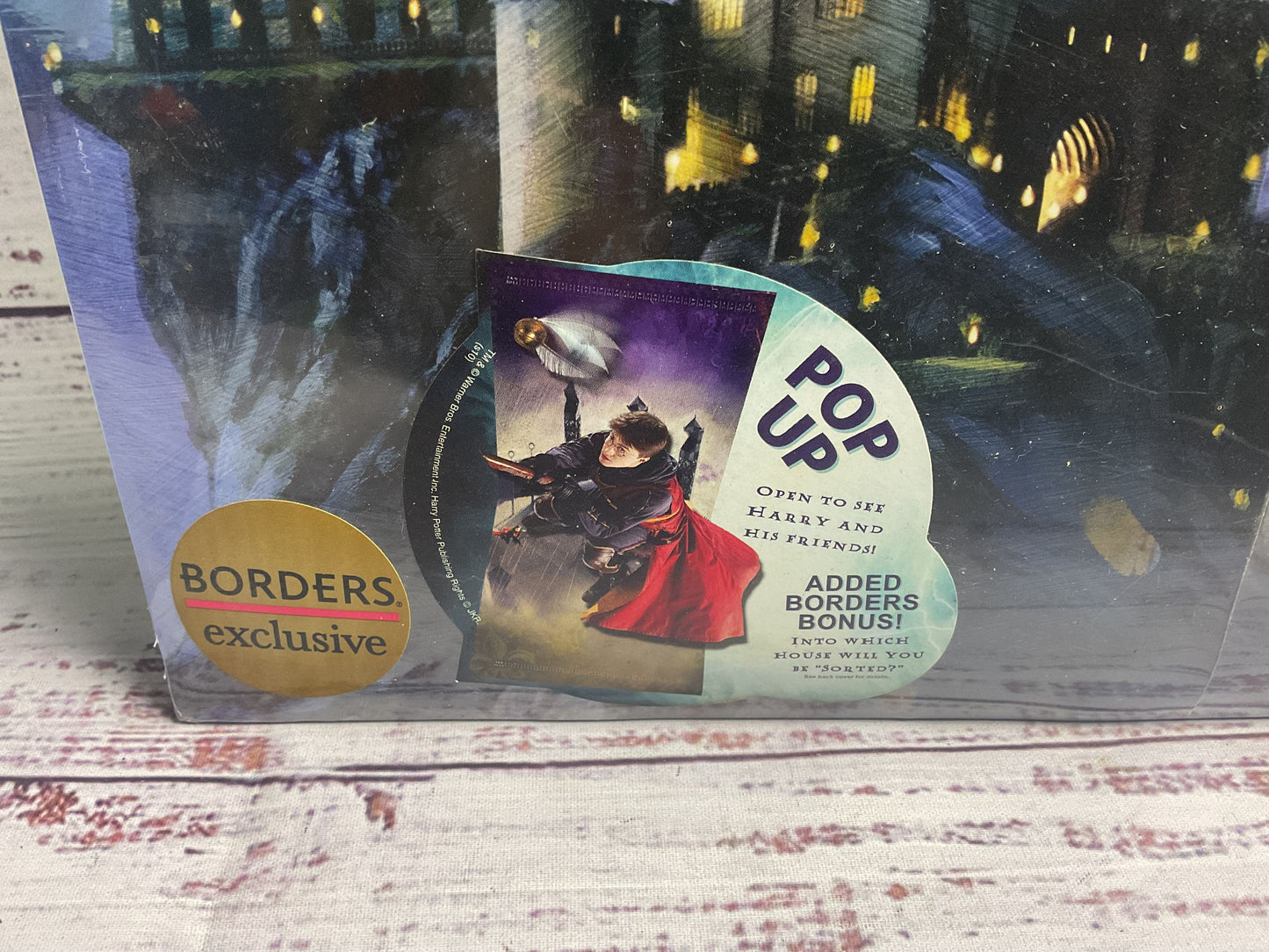 Borders Sealed Harry Potter Pop Up Calendar