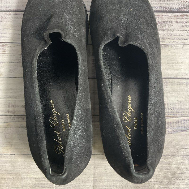 Robert Clergerie Naloh Black Stretch Loafer Casual Shoe Women's Size 13