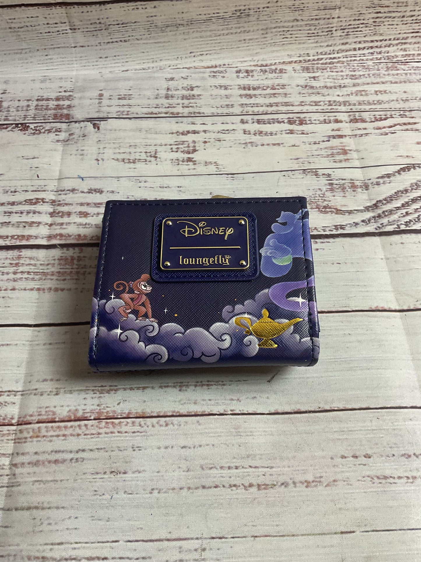 Loungefly Disney Aladdin Lamp Backpack With Matching Wallet