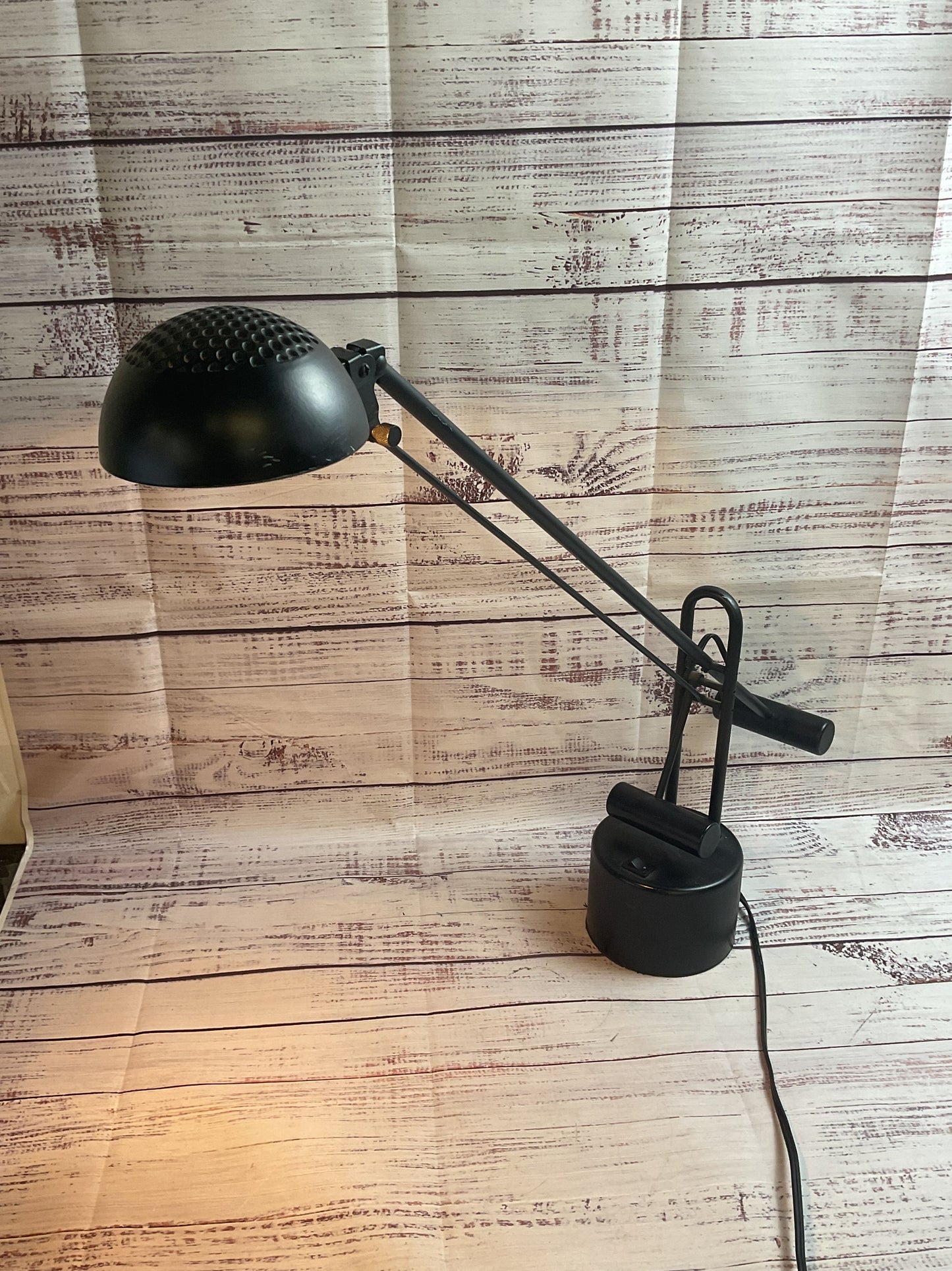 Lite Source Halotech Black Metal Desk Lamp Tested Working