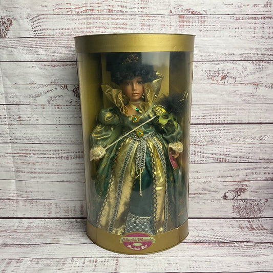 Collectible Memories Ebony 18" Limited Edition Genuine Porcelain Doll