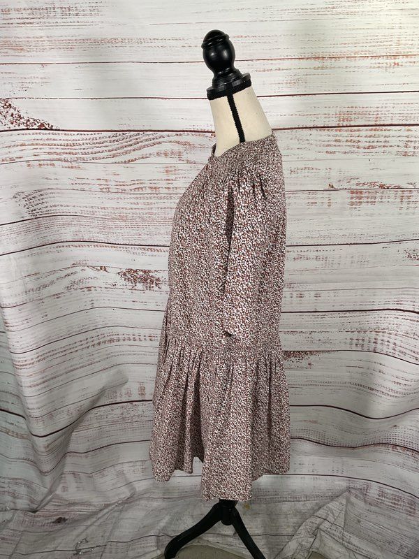 Apiece Apart Women's Short Sleeve Mini Dress Multicolor Size M