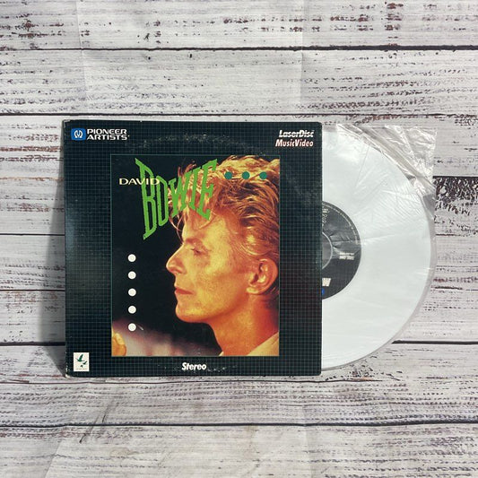 VTG. 1983 David Bowie "Let's Dance" Music Video Collection 8" Laserdisc NTSC