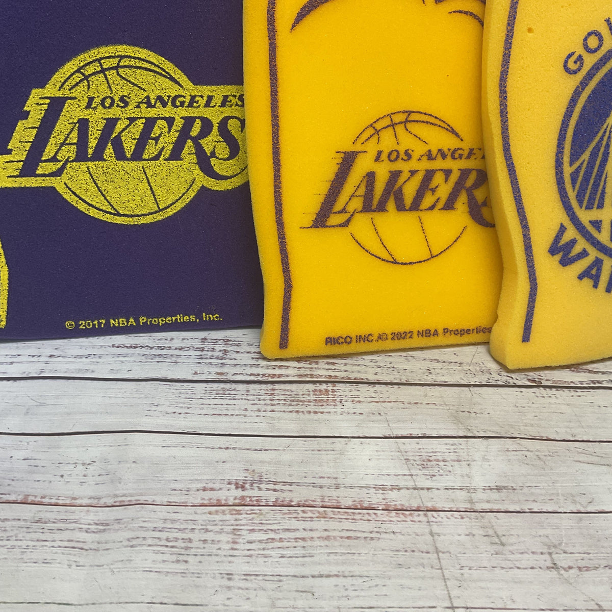 LA Lakers Phoenix Suns Golden State Warriors NBA Basketball Foam Finger Lot Of 4