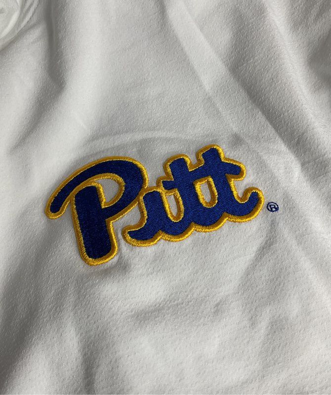 Nike Pitt Panthers Sideline Polo White M