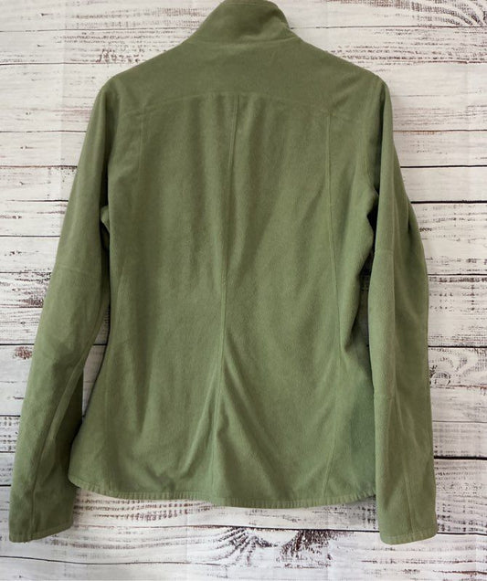 Women's The North Face Olive Green Fleece Jacket Size L