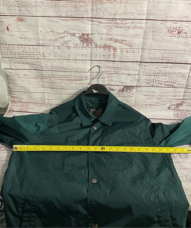 ASOS Men's Dark Green Snap Clusre Jacket Size M USA
