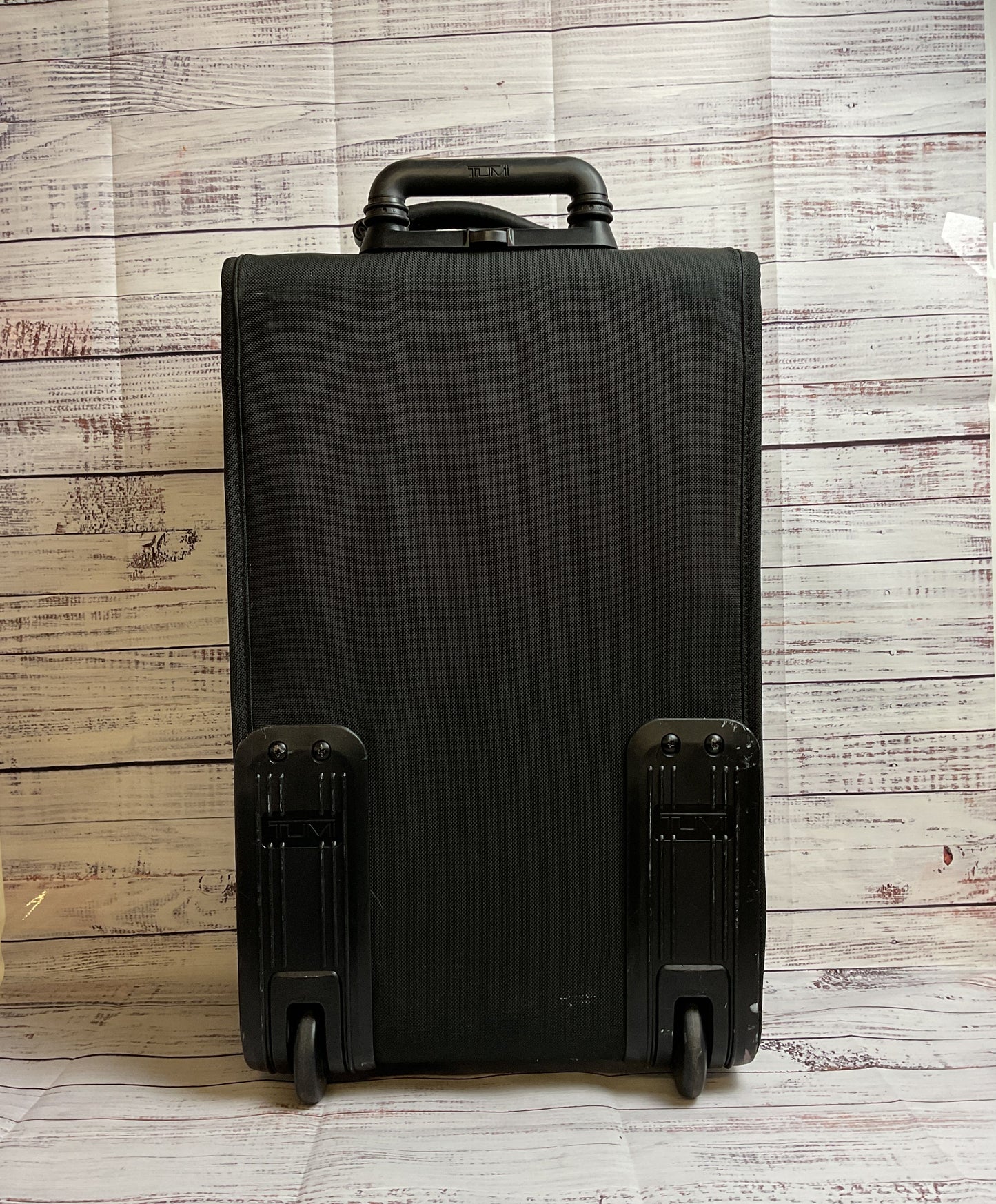 Tumi Black Initial Engraved 'PB' Suitcase