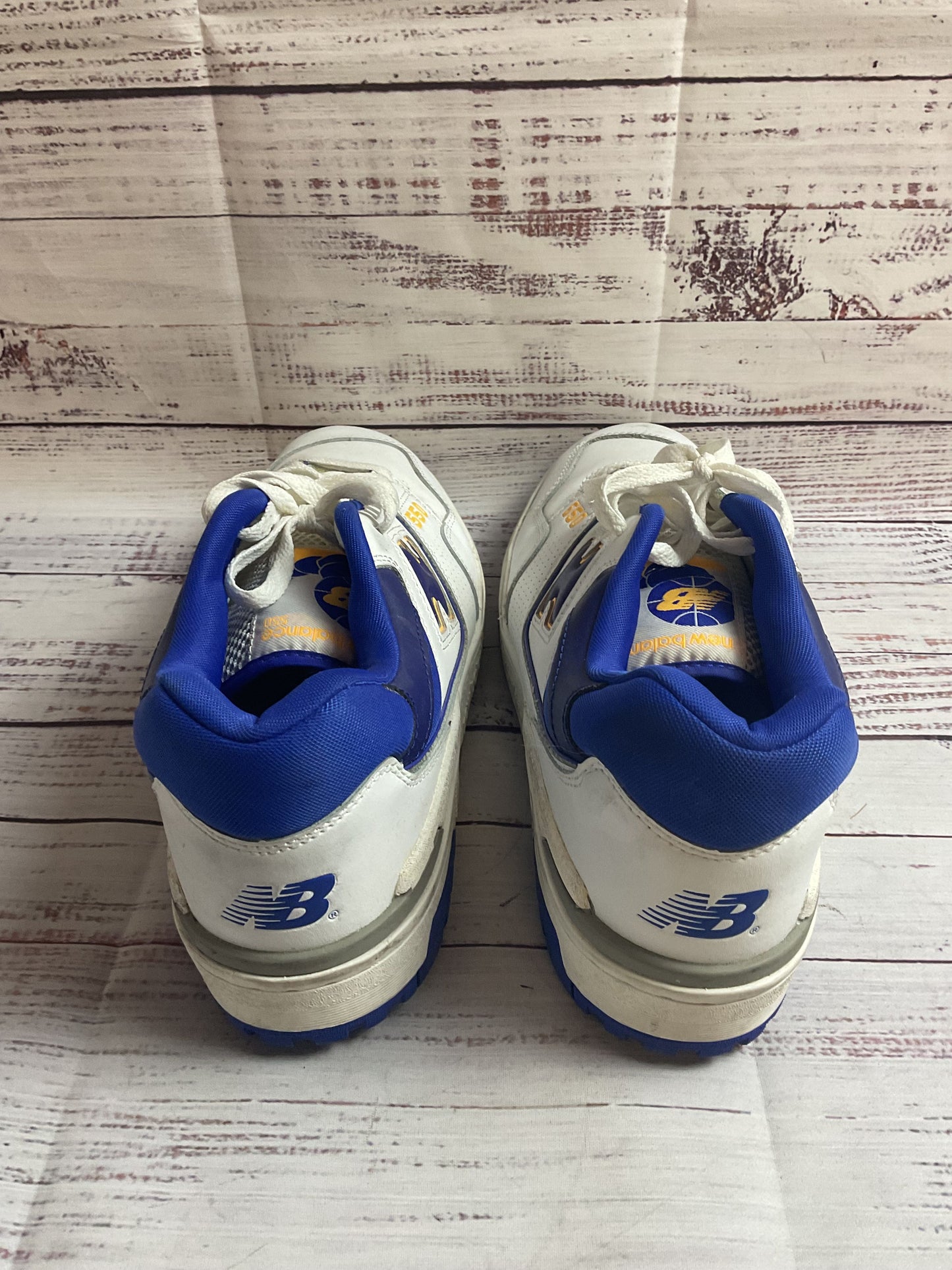 New Balance 550 Lakers White Sneaker Shoe Men 13