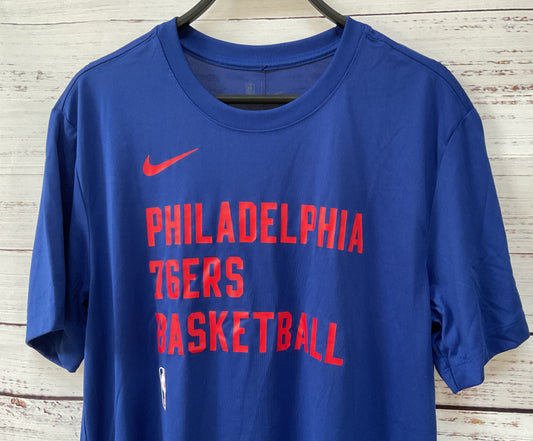 Nike Philadelphia 76ers 2023/24 Sideline Legend Performance Practice T-Shirt