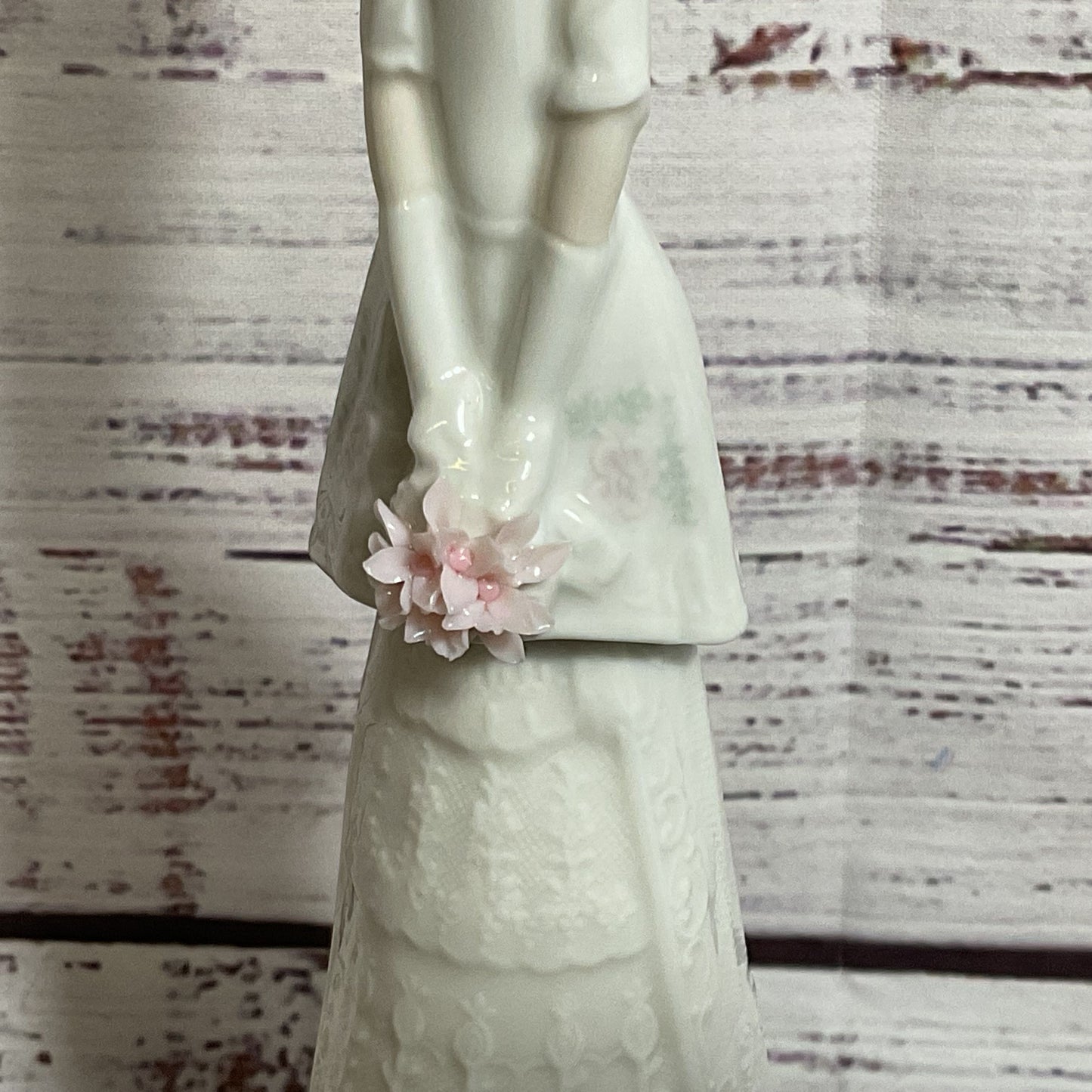 VTG. LLADRO Bridal Bell Porcelain Figurine- 8.25"