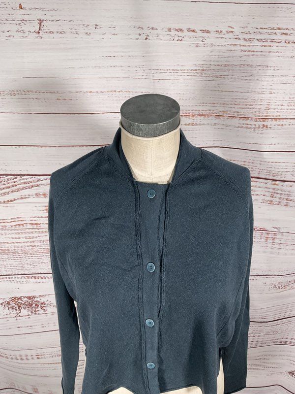 Transit Par-Such Women's Cashmere Silk Blend Buttoned Sweater Size 2