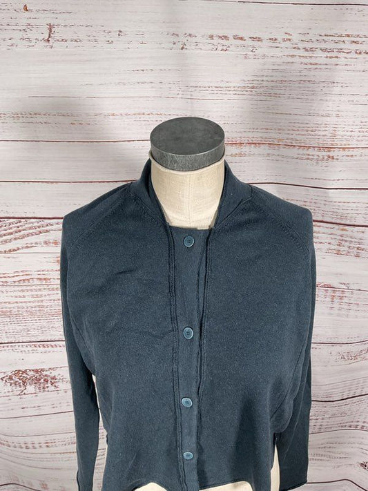 Transit Par-Such Women's Cashmere Silk Blend Buttoned Sweater Size 2