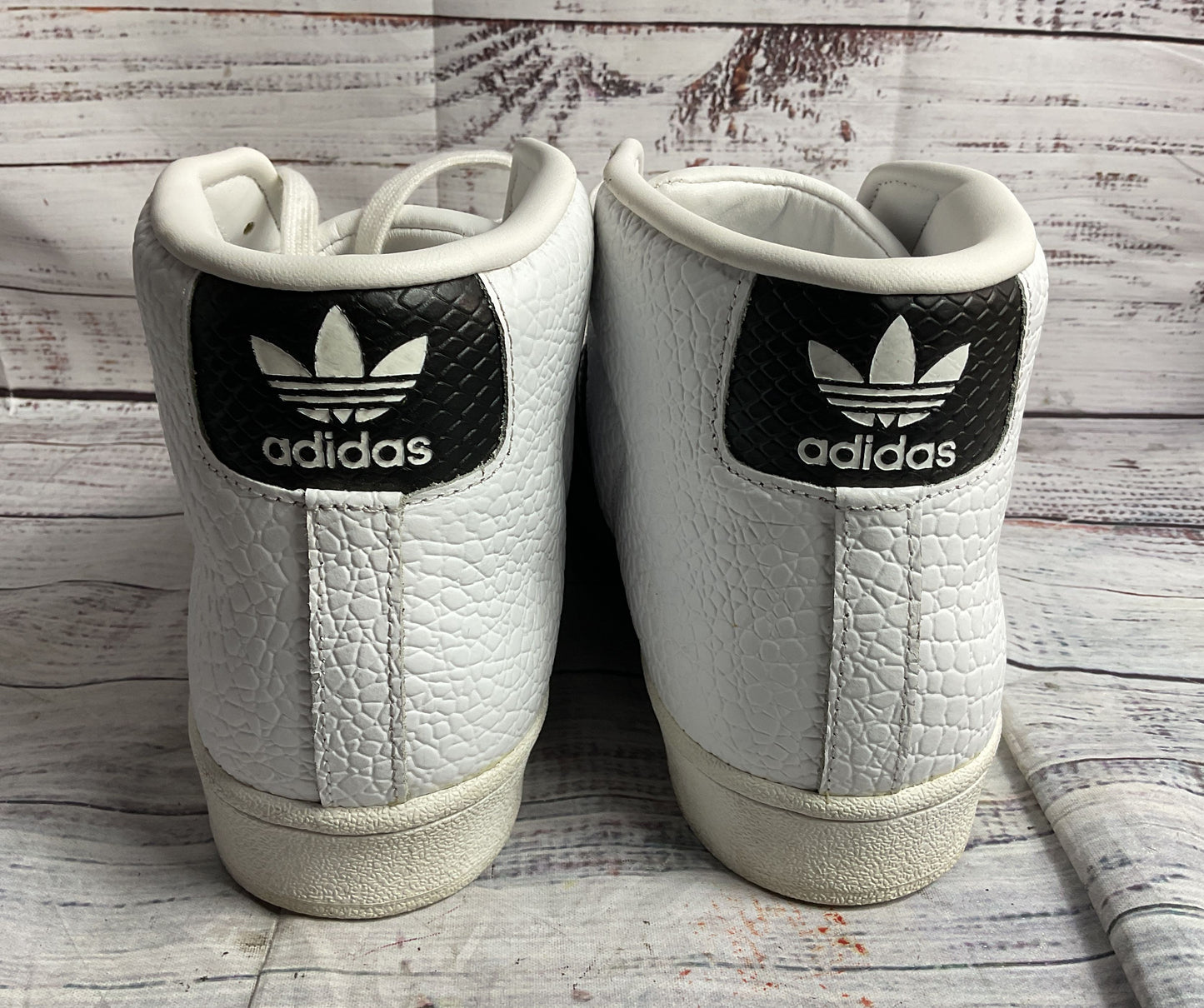 Adidas Pro Model Animal Sneakers White 9.5