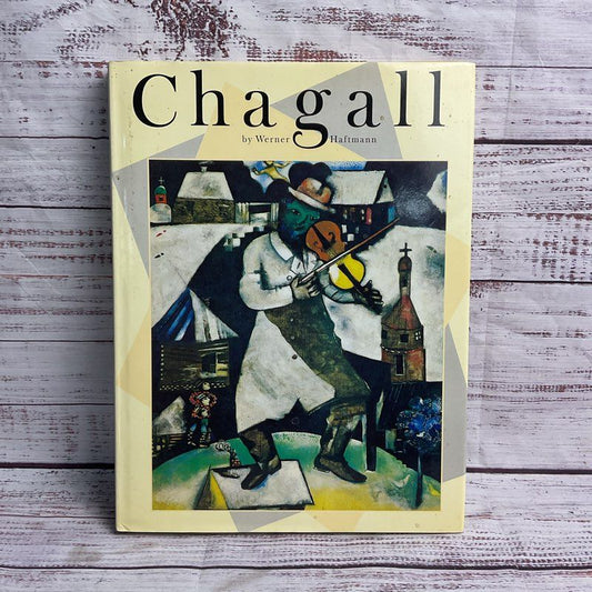 Chagall By Werner Haftmann Abradale Hardcover Art Book