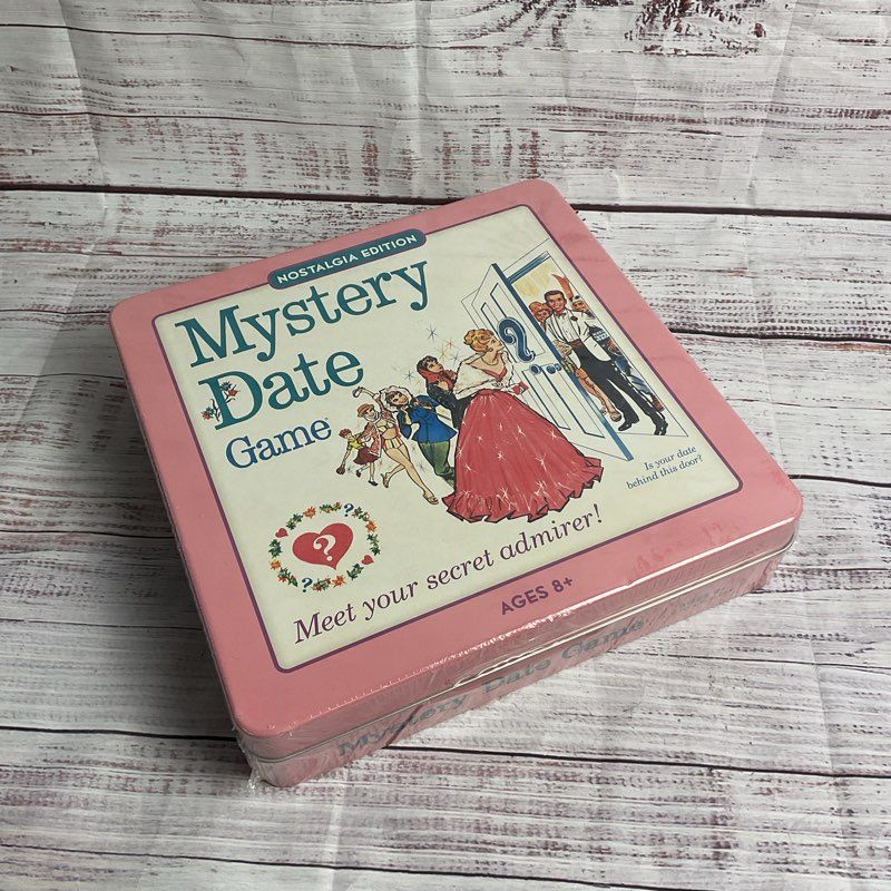 Mystery Date Game 2014 Tin Box Nostalgia Edition