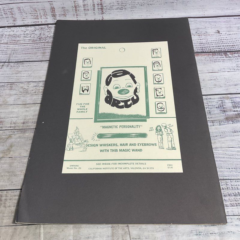 Vintage Emigre Issue No. 21 New Faces Typography Graphic Design Magazine 1992