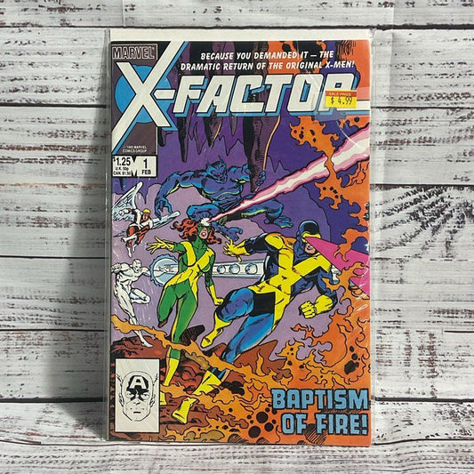 Vtg. X-Factor #1 1985 Marvel Comics Key Issue Ungraded