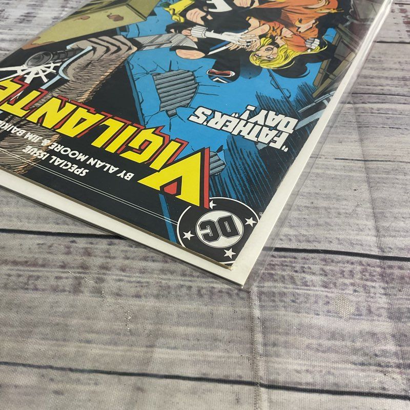 Lot Of 2 Vtg. Vigilante #17-18 Dc Comics Alan Moore 1984 Ungraded