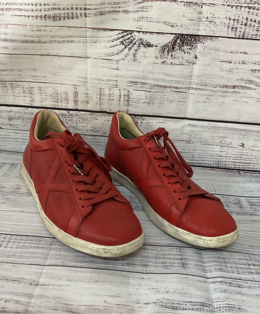 Men's John Varvatos Bootleg Red Sneaker Size 12
