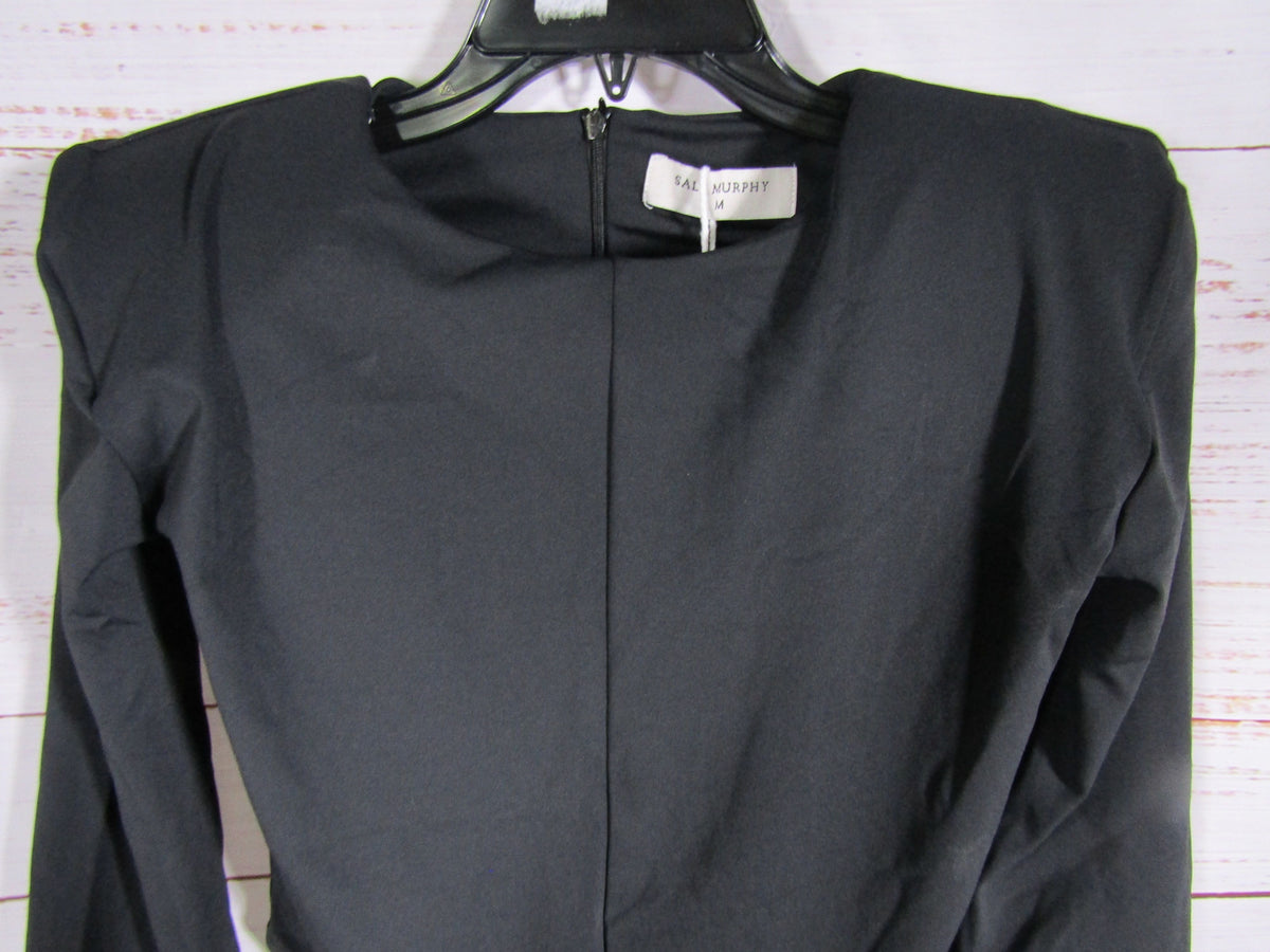 Salt Murphy Andre Men's Black Long Sleeve Bodysuit Size M