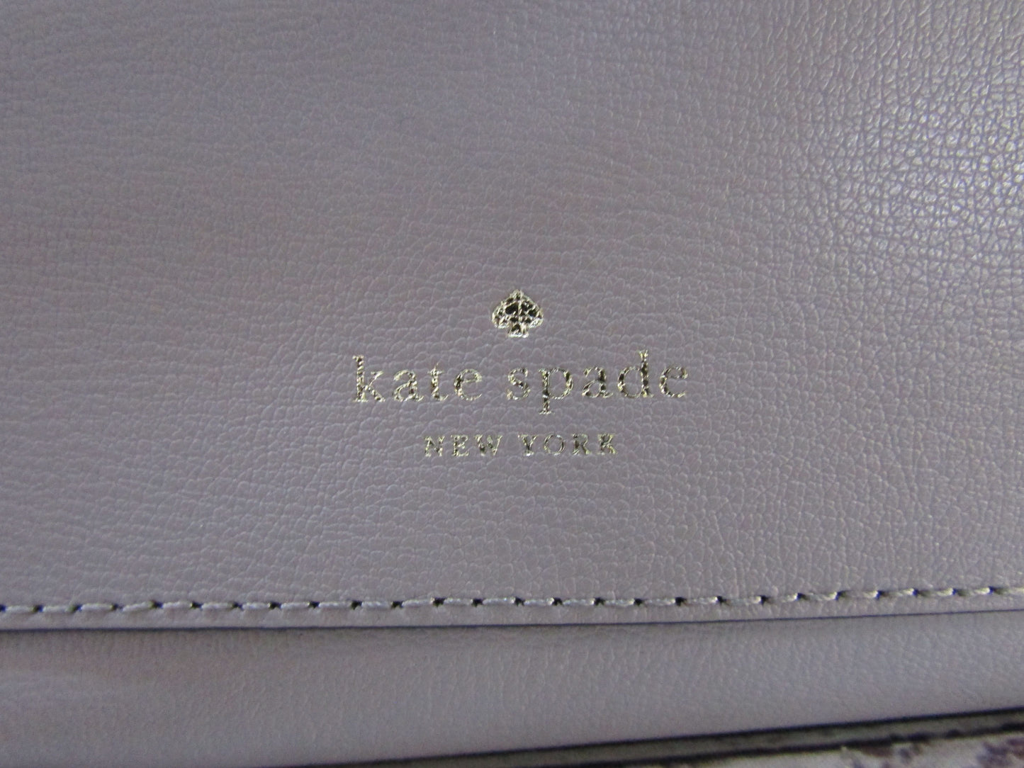 Kate Spade Adele Women's Gray Leather Tote Shoulder Bag