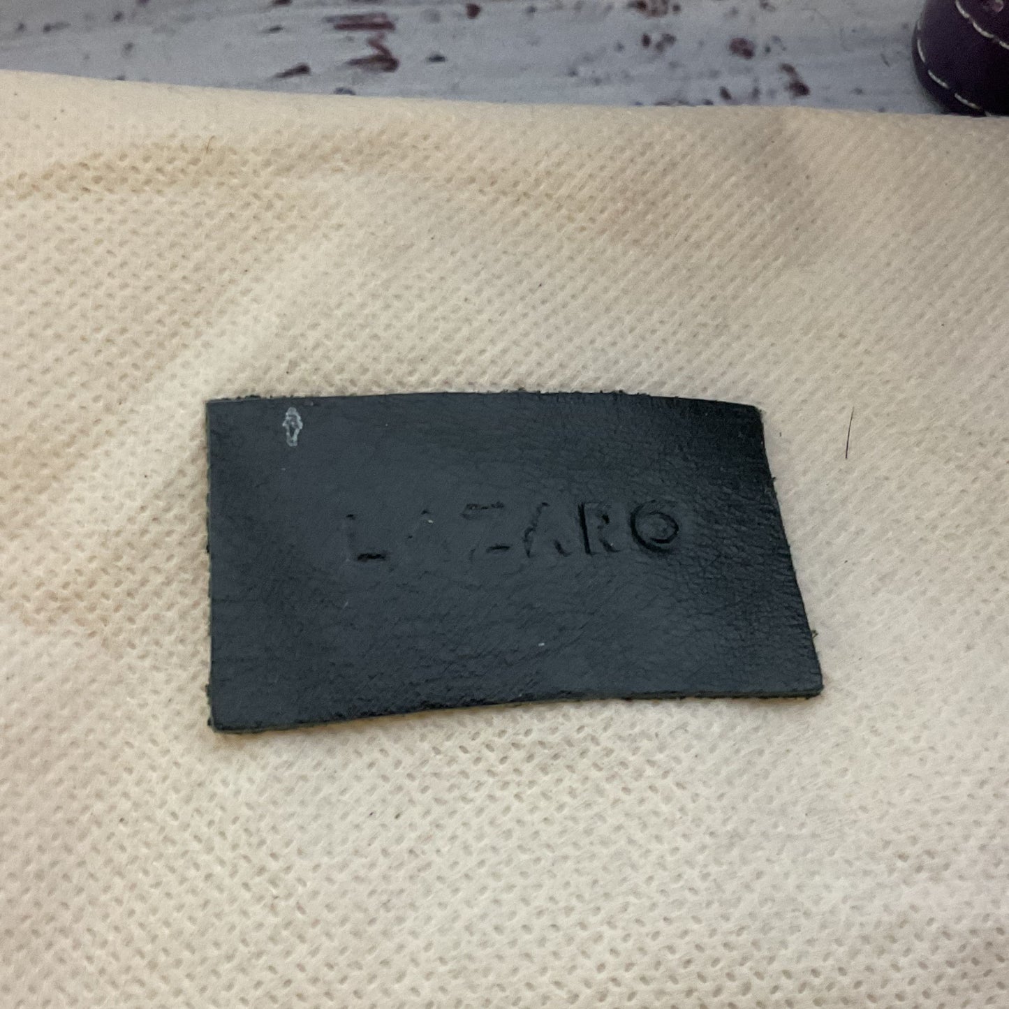 LAZARO Women's Purple Leather Wallet- 4.5"