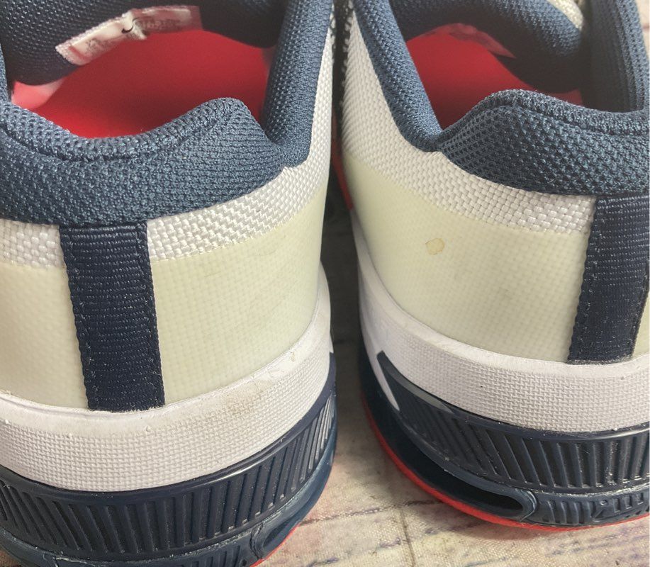 Nike Metcon 8 Men's Sneakers White Bright Crimson Obsidian 7.5