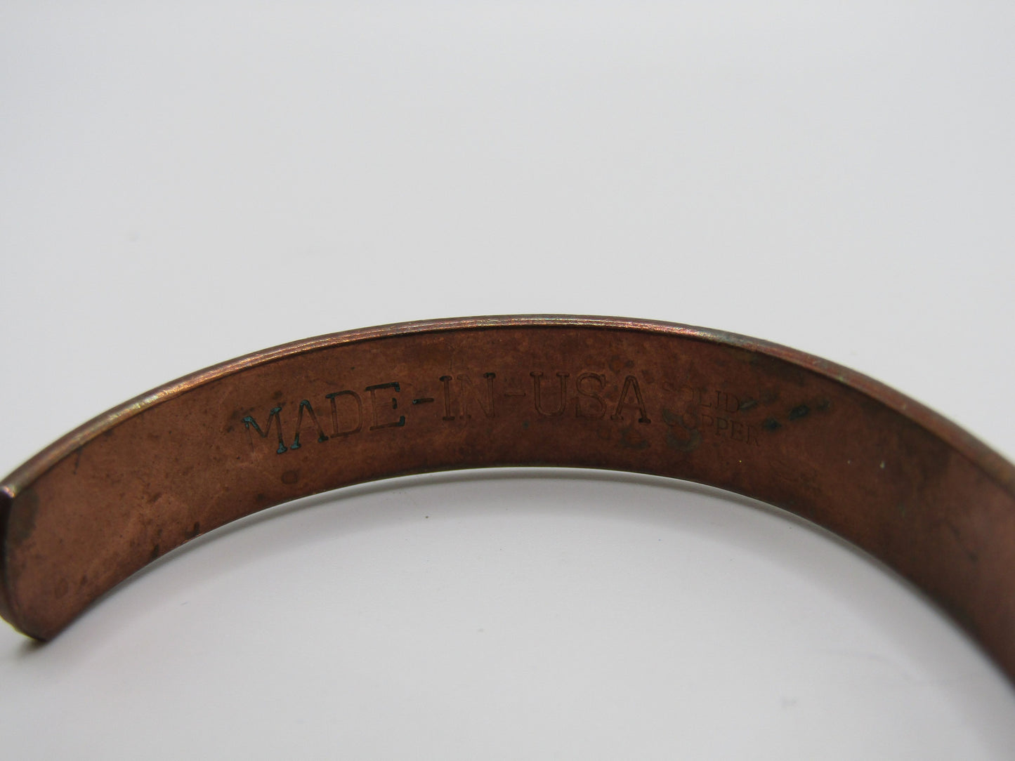 Set of 2 Copper Cuff Bracelet