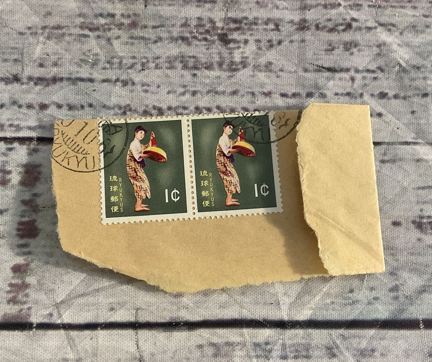 Vintage Japan 1964 Olympic Games Okinawa Various Commemorative Stamp Collection