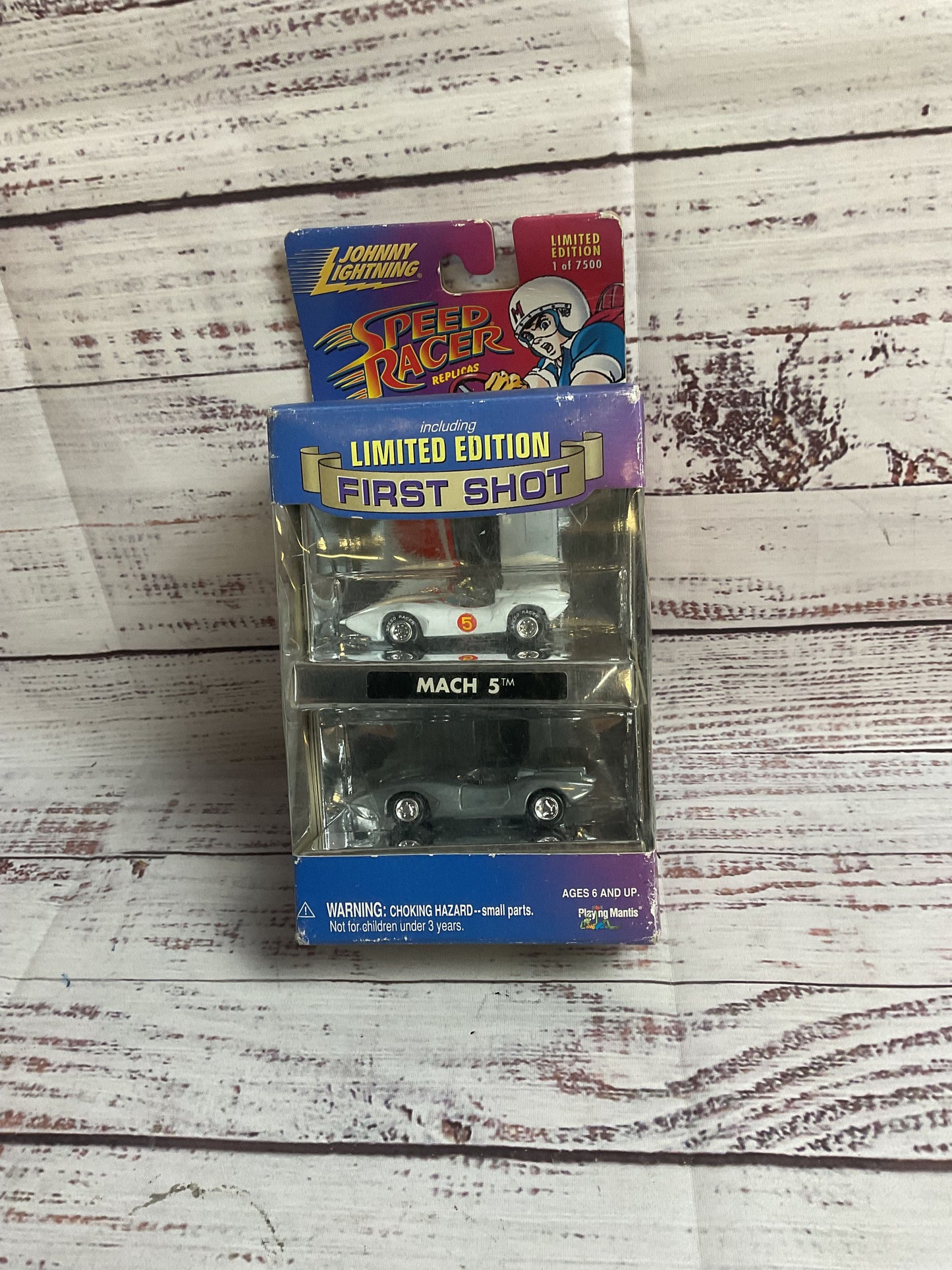 Johnny Lightning Speed Racer Mach 5 First Shot Limited Edition