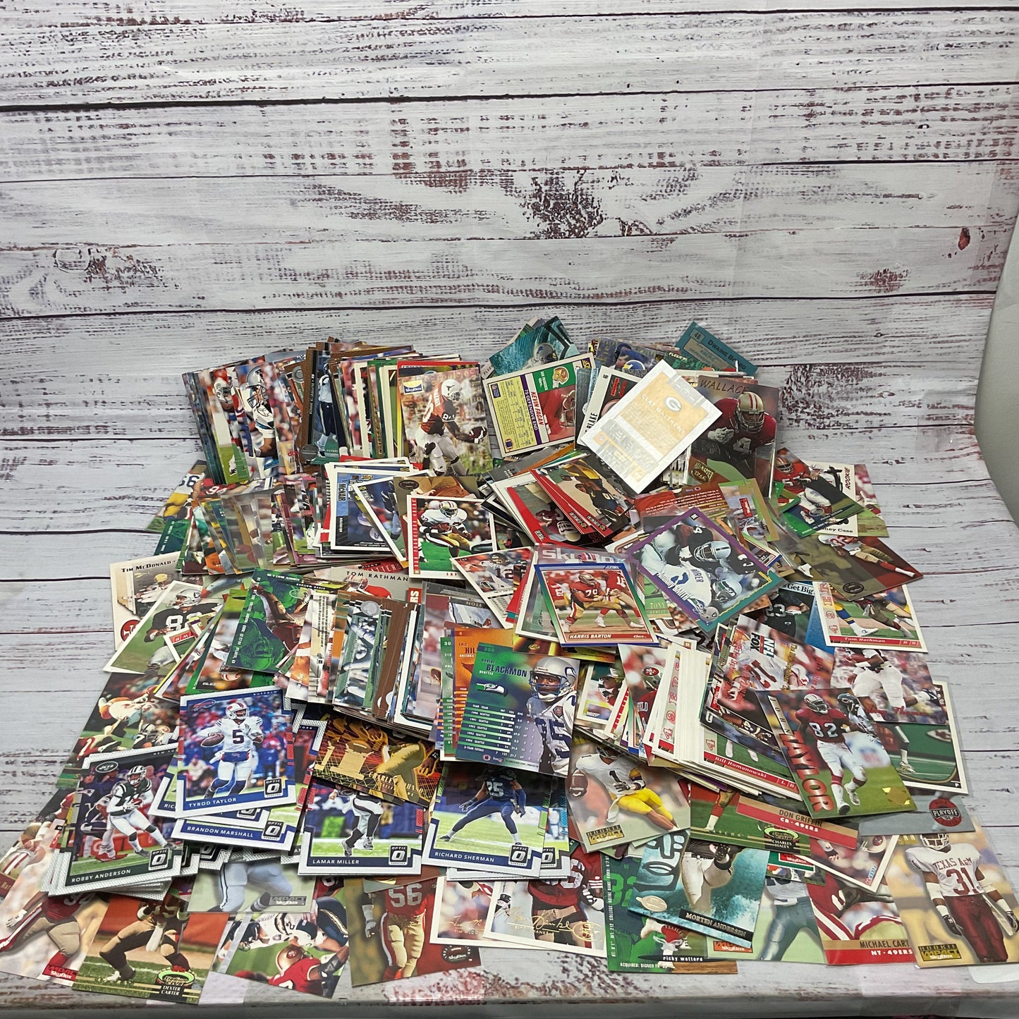 Panini Nfl Upper Deck 600+ Football Trading Card Lot