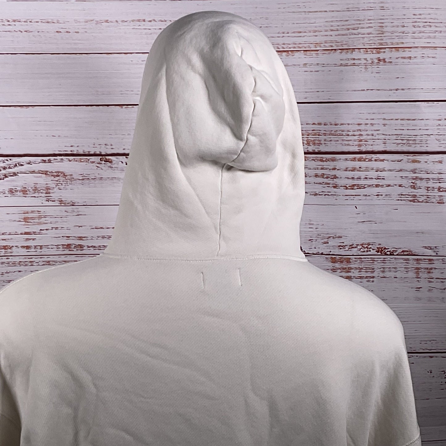 ELWOOD Men's White Core Pullover Hoodie- SZ XL