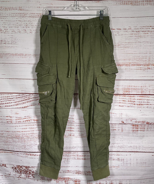 The Kooples Jeans Zip Pocket Pants Green 1