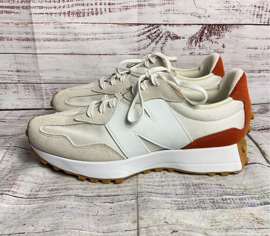 New Balance Women's 327 Sea Salt Rust Oxide Sneakers 9.5