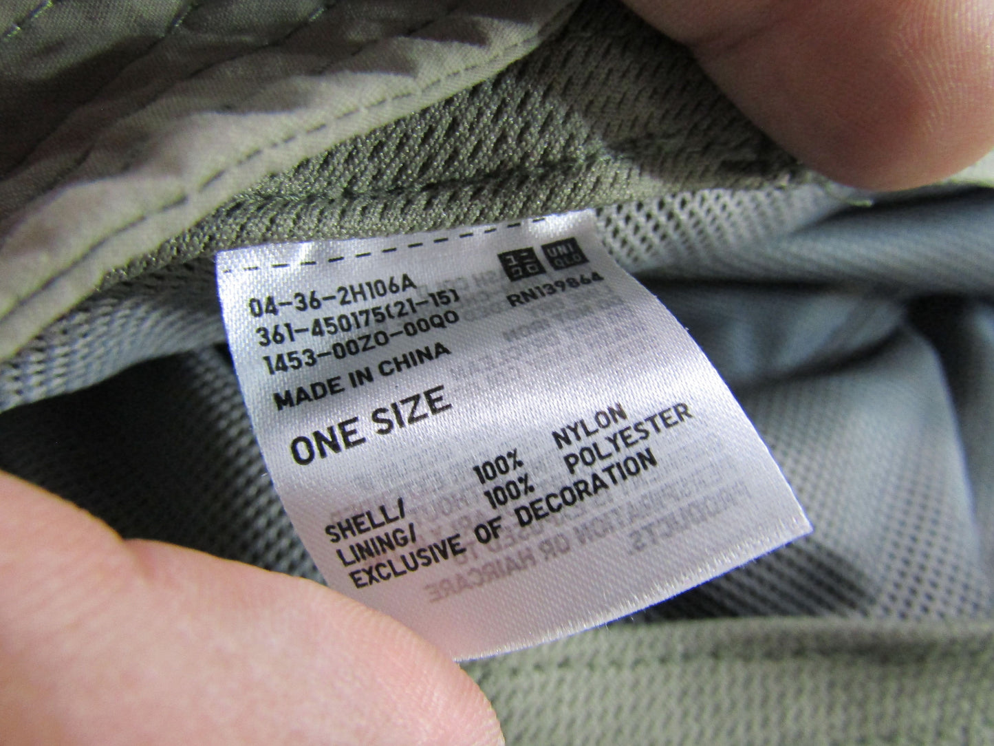 Uniqlo x JW Anderson Men's Green Bucket Hat One Size