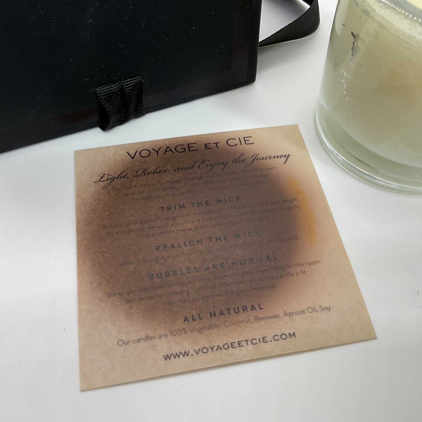 NEW VOYAGE ET CIE Boston Pumpkin Spice Fragrance Candle Small Votive