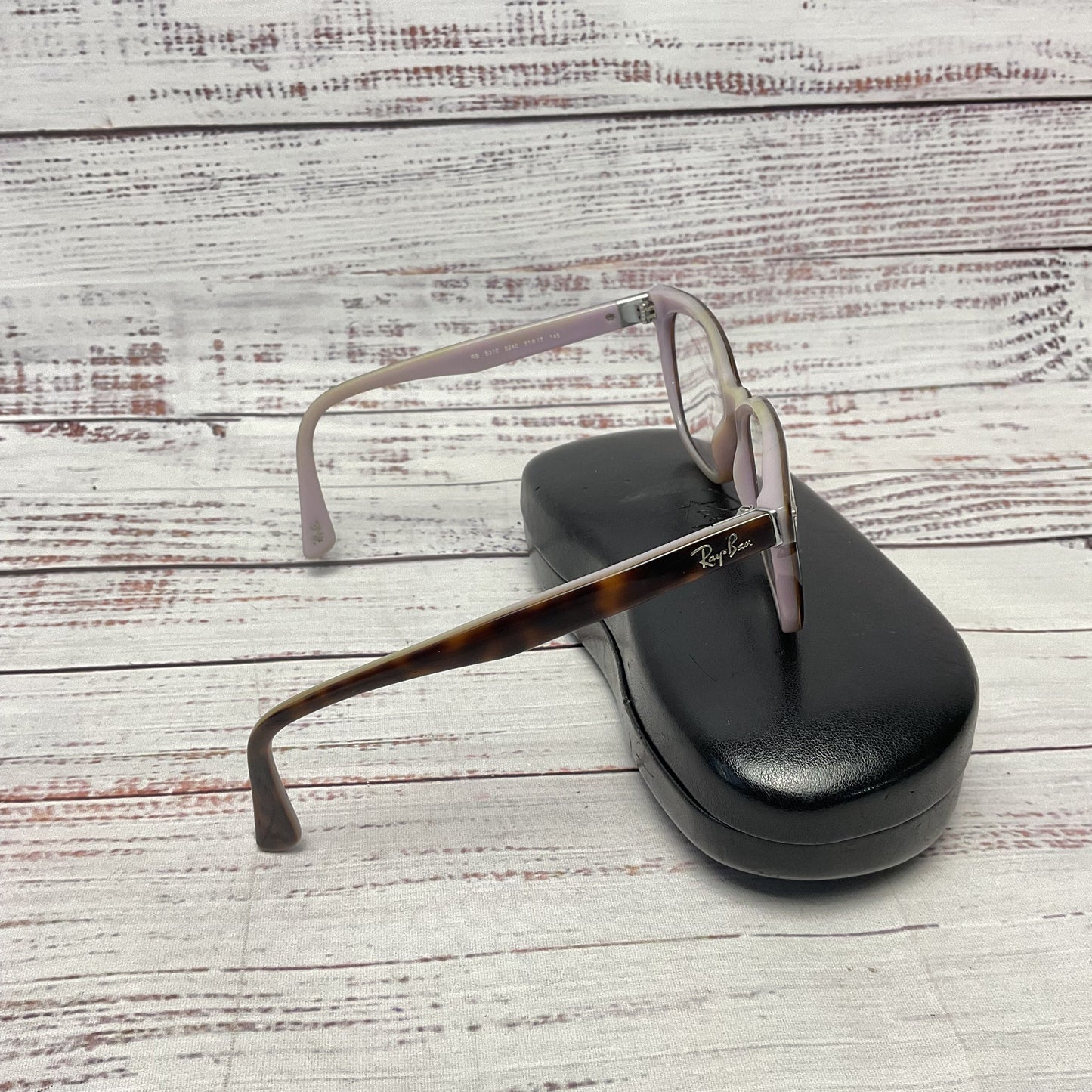 Ray Bans 5310 5238 Tortoise Shell Eyeglasses 51-17-145 Frames and Case Only