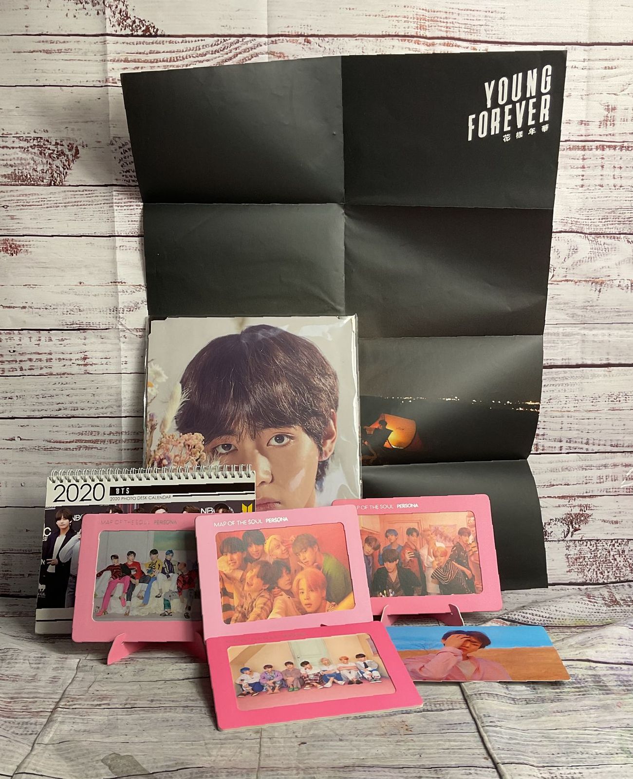 BTS Map of the Soul Persona V Premium Photo Young Forever Poster Lot