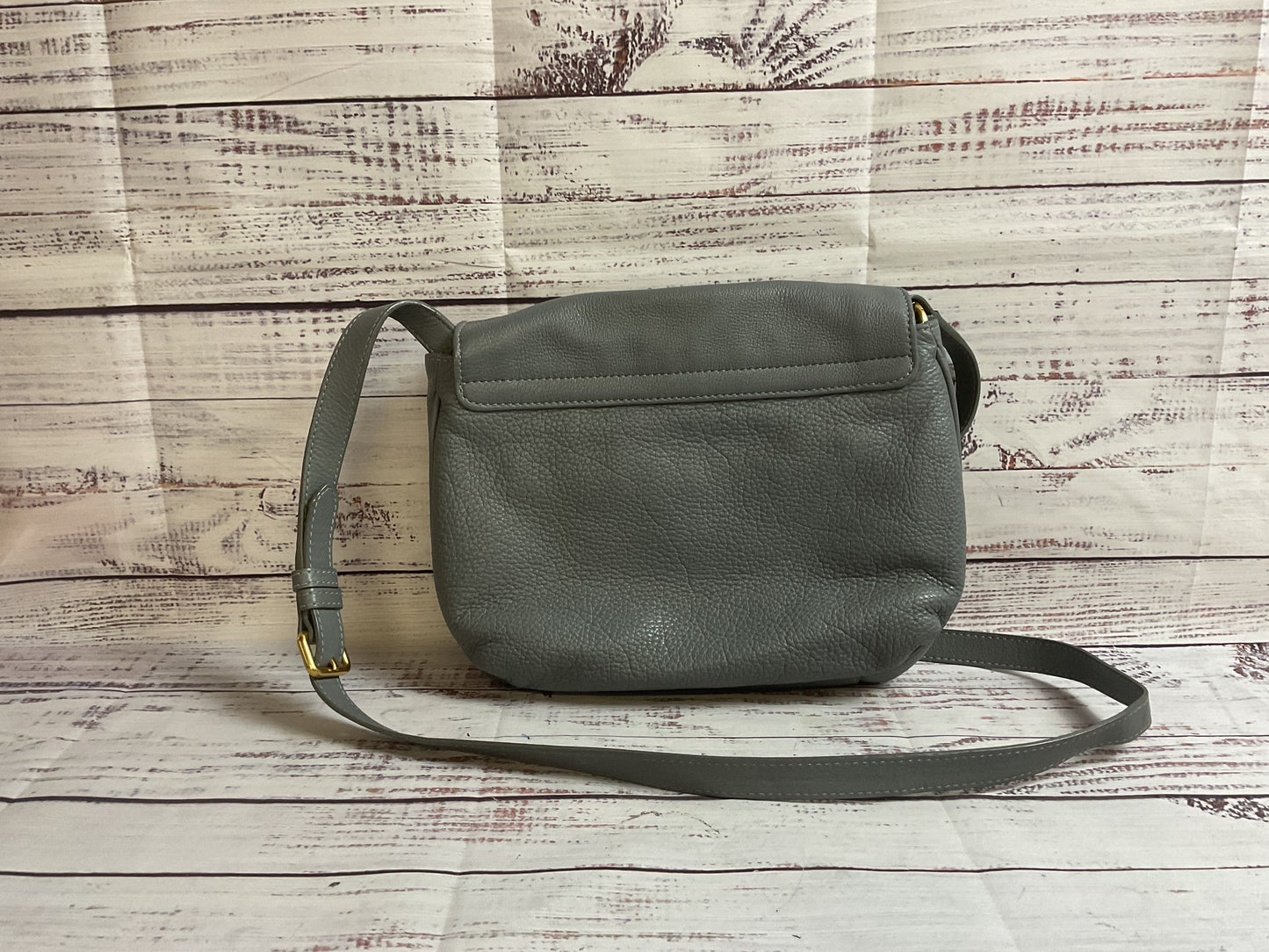 Marc by Marc Jacobs Les Zeppelin Gray Crossbody Purse