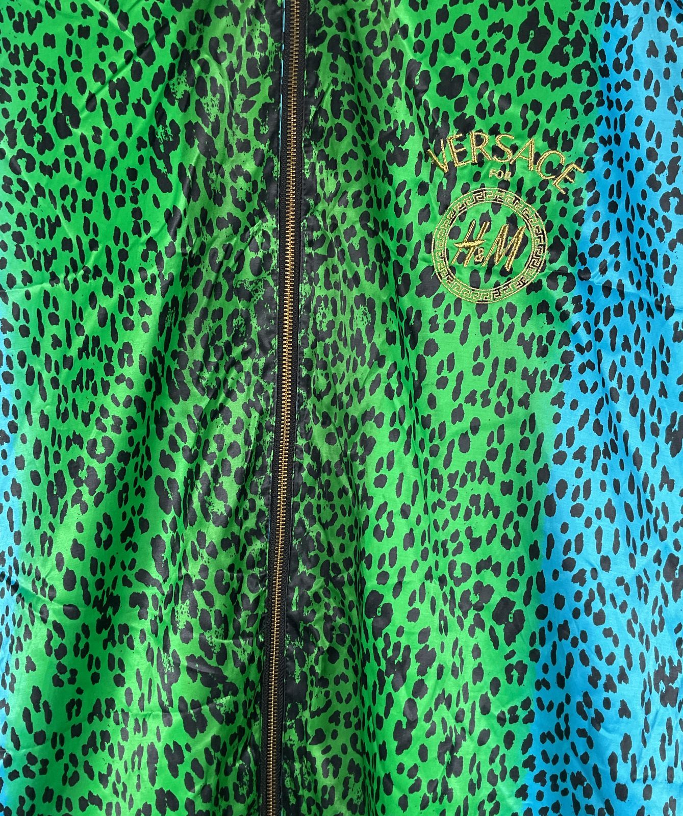H&M Versace Leopard Print 26x 40" Garment Dust Cover Multicolor
