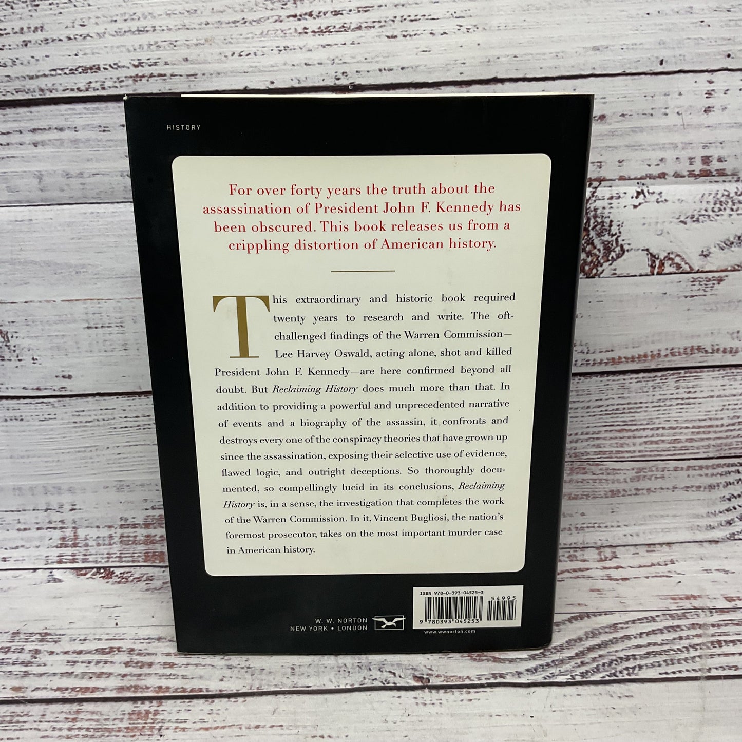 Reclaiming History: The Assassination Of President John F. Kennedy Book & CD