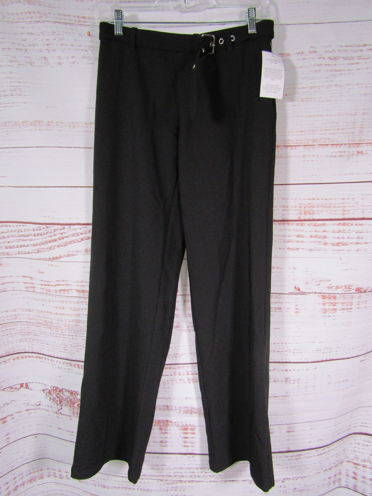 Sasha Therese Sabrina Women's Black Belted Pants Size XS