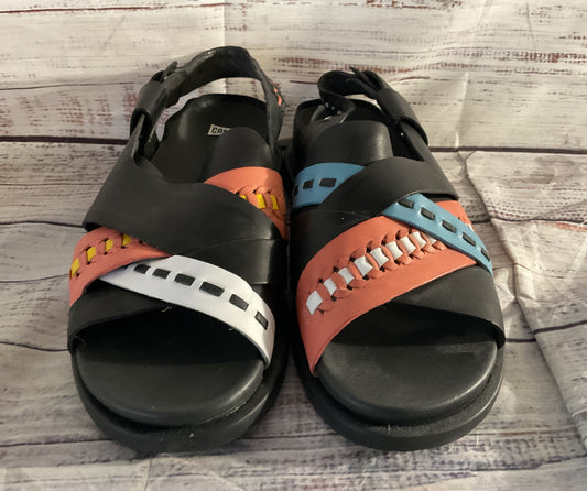 Camper Women Twins Leather Sandals Multicolor 40