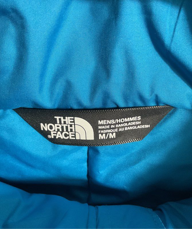 THE NORTH FACE Blue Thermoball Full Zip Quilted Puffer Jacket Men's Size Medium