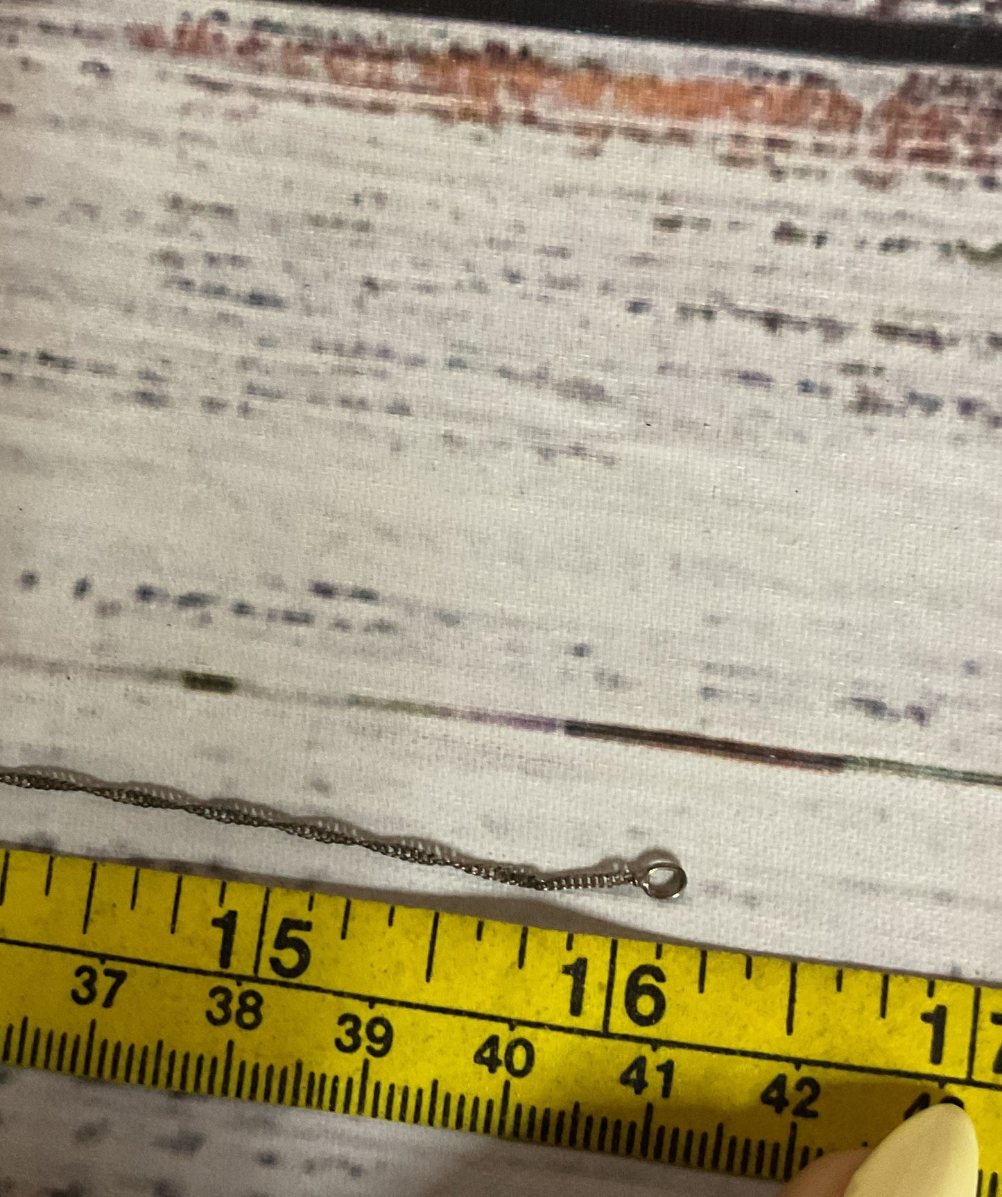 Unbranded Sterling Silver Vintage Stone Pendant Chain Necklace